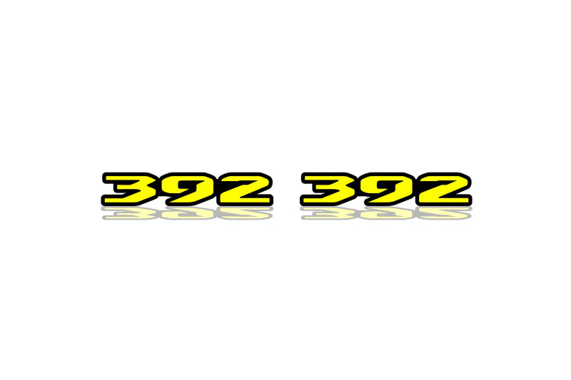Jeep Emblem & Badges set with 392 logo (Type 3) - Image 2