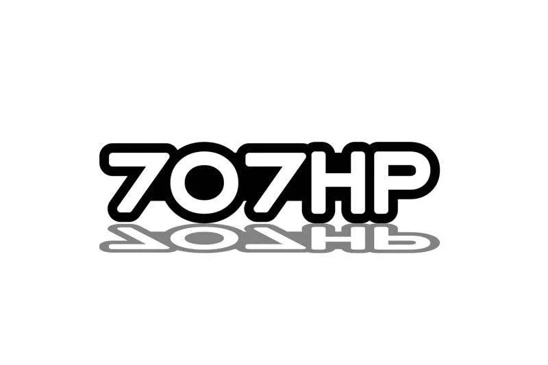 Jeep Emblem & Badges set with 707HP logo - Image 3