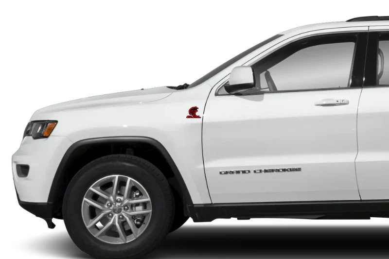 Jeep Emblem & Badges set with Hellcat 6.2L logo - Image 5