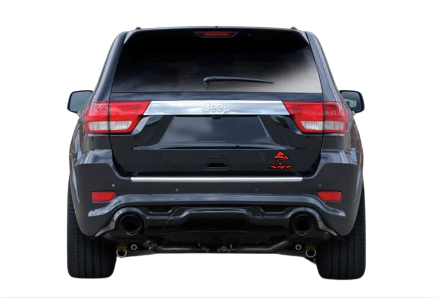 Jeep Emblem & Badges set with Hellcat Cowboy SRT logo - Image 6