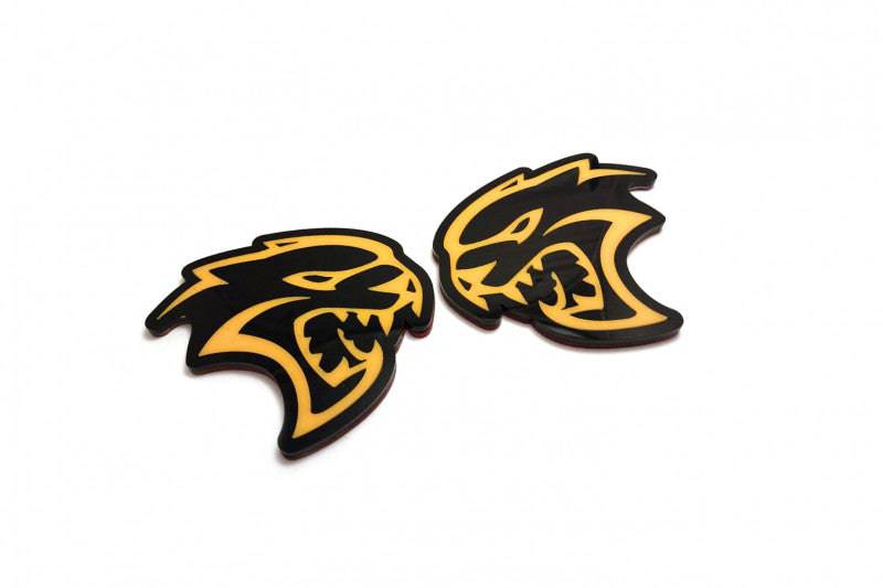 Jeep Emblem & Badges set with Hellcat logo - Image 4
