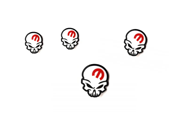 Jeep Emblem & Badges set with Mopar Skull logo