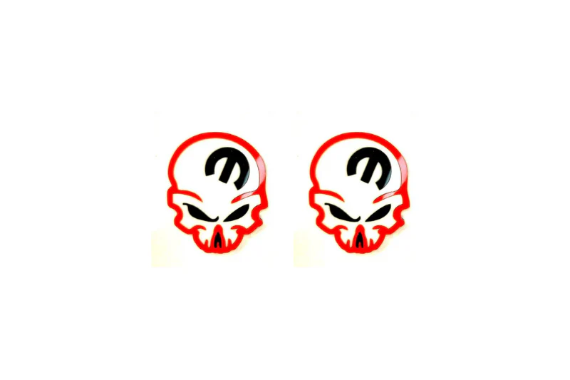 Jeep Emblem & Badges set with Mopar Skull logo (Type 5) - Image 3