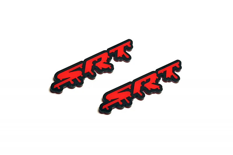 Jeep Emblem & Badges set with SRT Blood logo - Image 3
