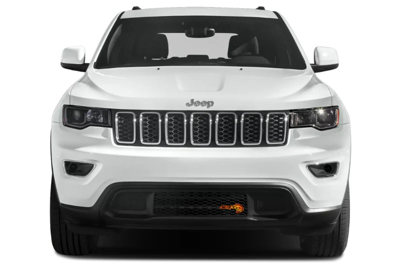 Jeep Emblem & Badges set with SRT Hellcat Fire logo - Image 4