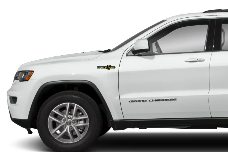 Jeep Emblem & Badges set with Supercharged + Hellcat logo - Image 5