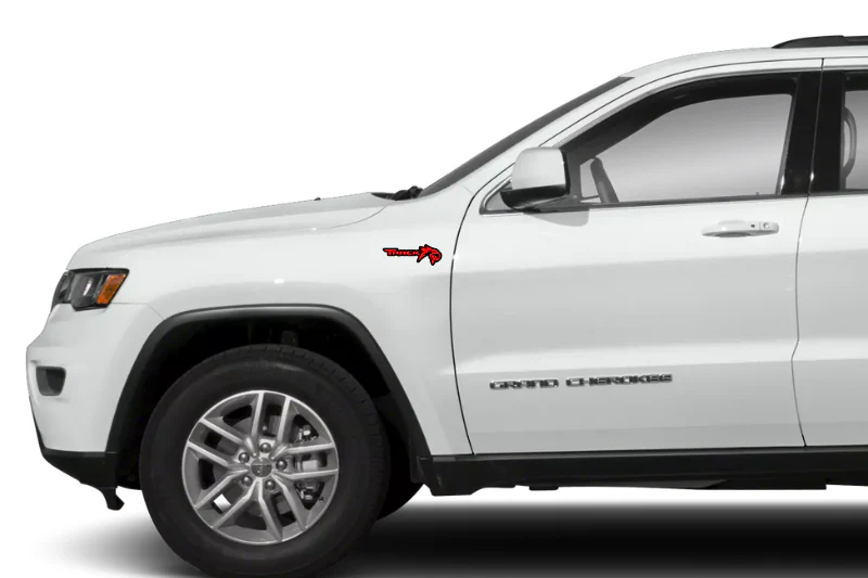 Jeep Emblem & Badges set with Track + Hawk logo - Image 5