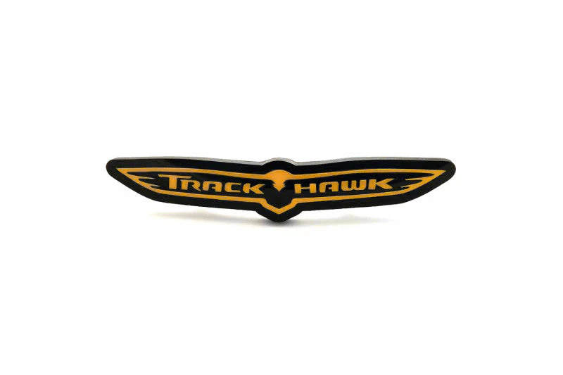 Jeep Emblem & Badges set with TrackHawk logo (Type 2) - Image 3