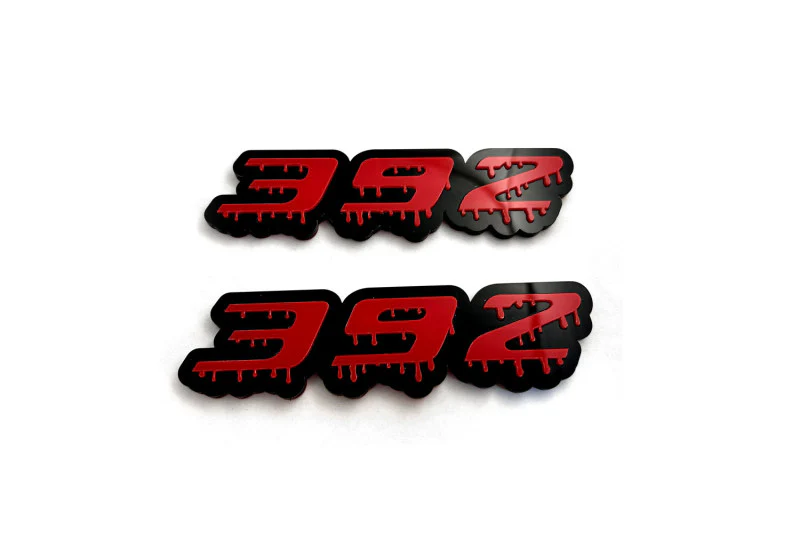 Dodge emblem for fenders with 392 Blood logo - Image 3