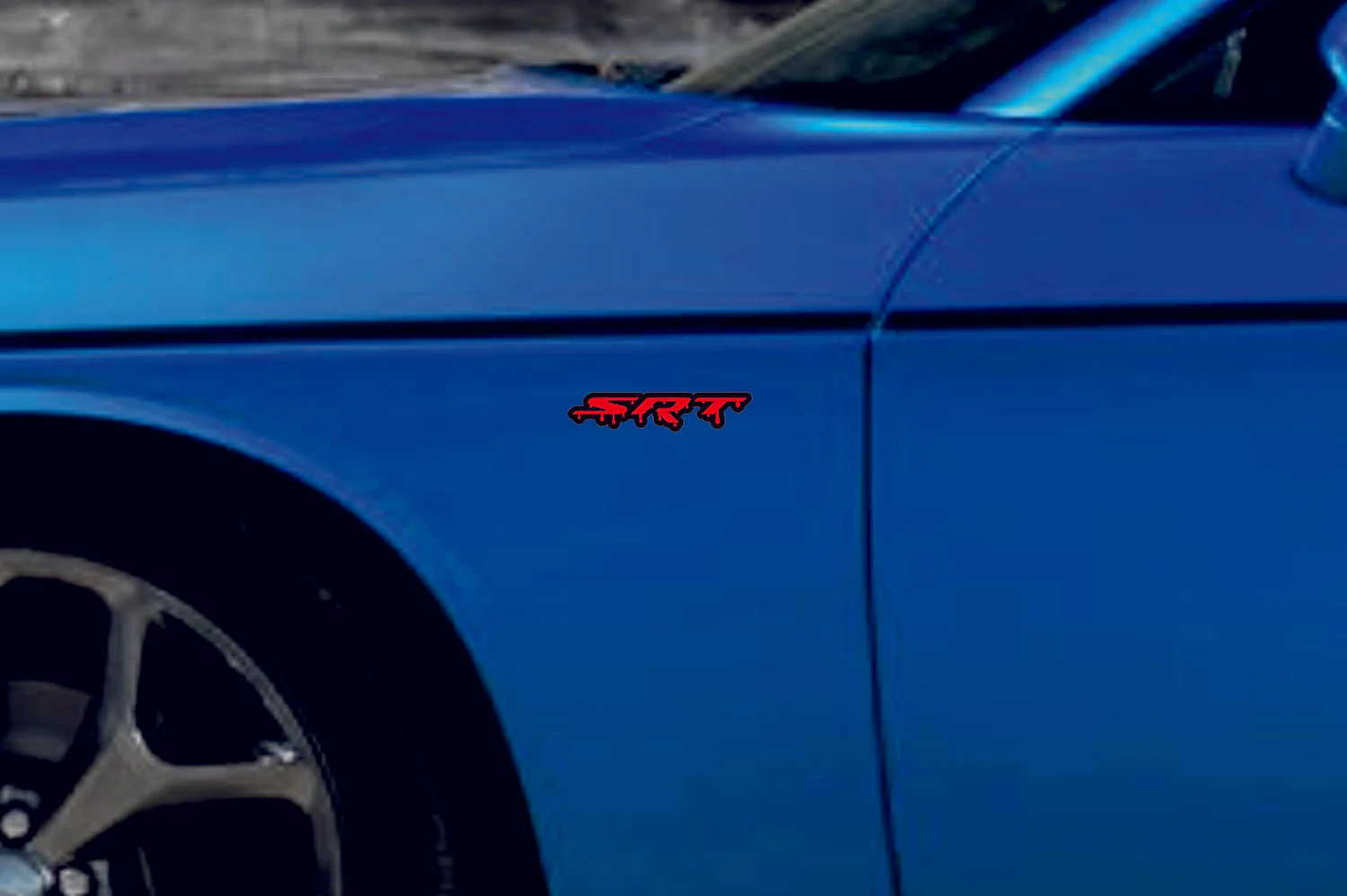 Jeep emblem for fenders with SRT Blood logo - Image 5