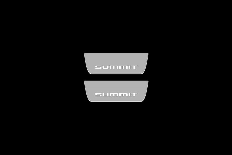 Jeep Grand Cherokee IV 2010-2021 Auto Door Sill Plates With Logo SUMMIT - Image 2