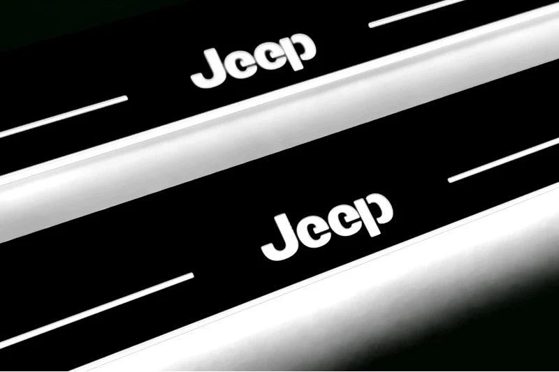 Jeep Grand Cherokee IV 2010-2021 Car Light Sill With Logo Jeep - Image 4