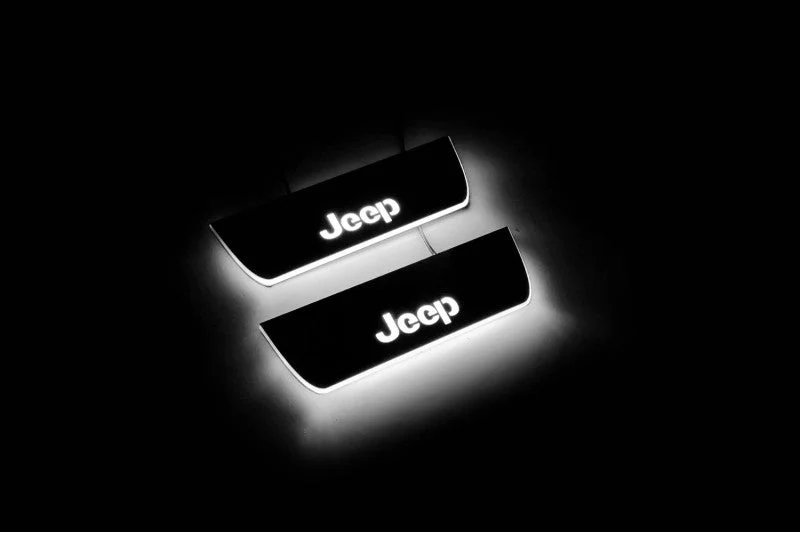 Jeep Grand Cherokee IV 2010-2021 Car Light Sill With Logo Jeep - Image 9