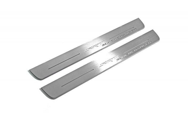Jeep Grand Cherokee IV 2010-2021 Door Sill Led Plate With Logo SRT Supercharged - Image 5