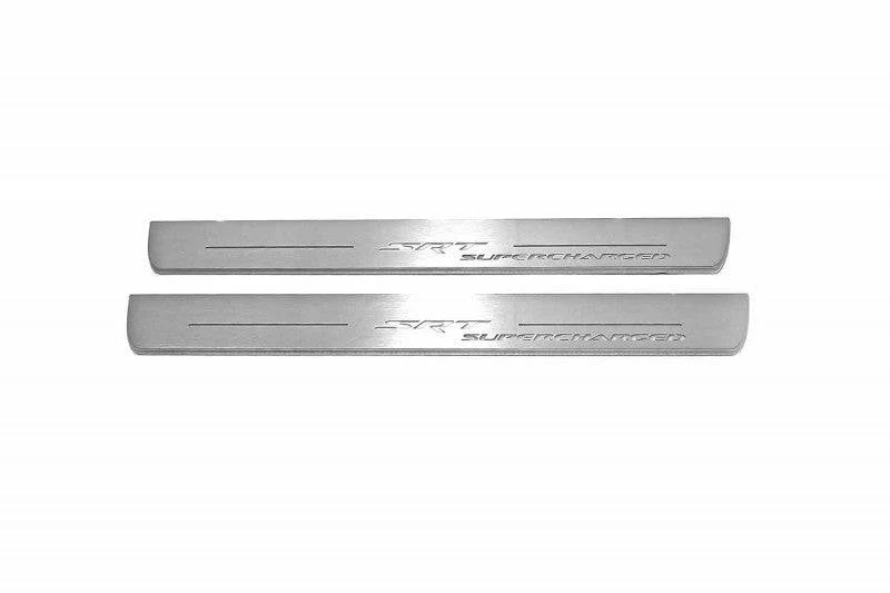 Jeep Grand Cherokee IV 2010-2021 Door Sill Led Plate With Logo SRT Supercharged - Image 6