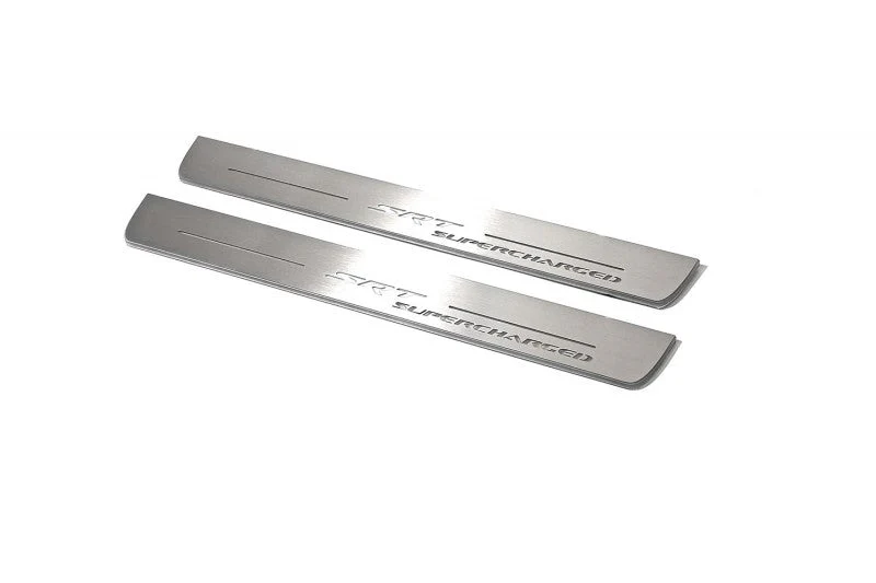 Jeep Grand Cherokee IV 2010-2021 Door Sill Led Plate With Logo SRT Supercharged - Image 7