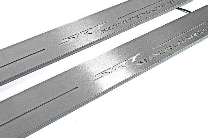 Jeep Grand Cherokee IV 2010-2021 Door Sill Led Plate With Logo SRT Supercharged - Image 8
