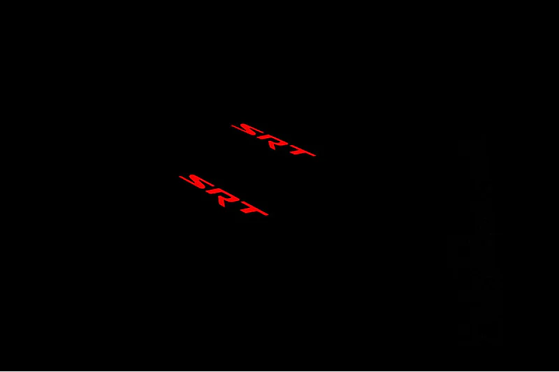 Jeep Grand Cherokee IV 2010-2021 Led Door Sill Pro With Logo SRT (Premium Painting) - Image 13