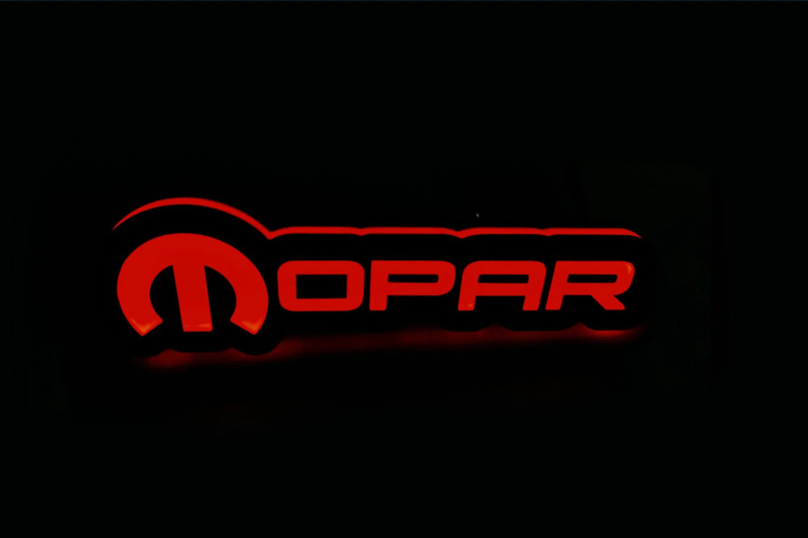 Chrysler Illuminated LED Radiator Grille Emblems and Badges with Mopar (type 2) logo - Image 19
