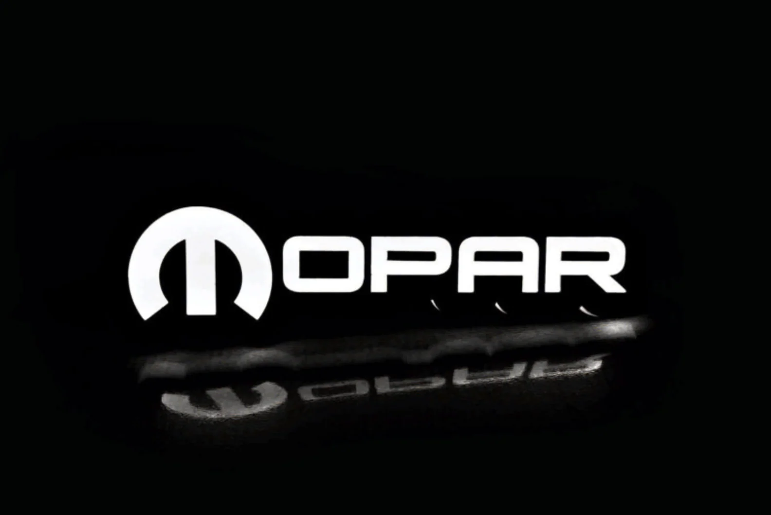Chrysler Illuminated LED Radiator Grille Emblems and Badges with Mopar (type 2) logo - Image 4