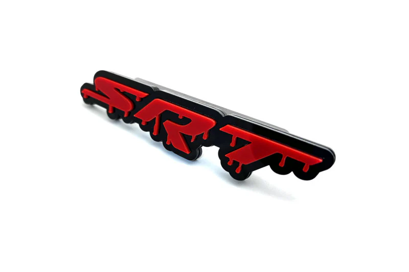 JEEP Radiator grille emblem with SRT Blood logo - Image 4