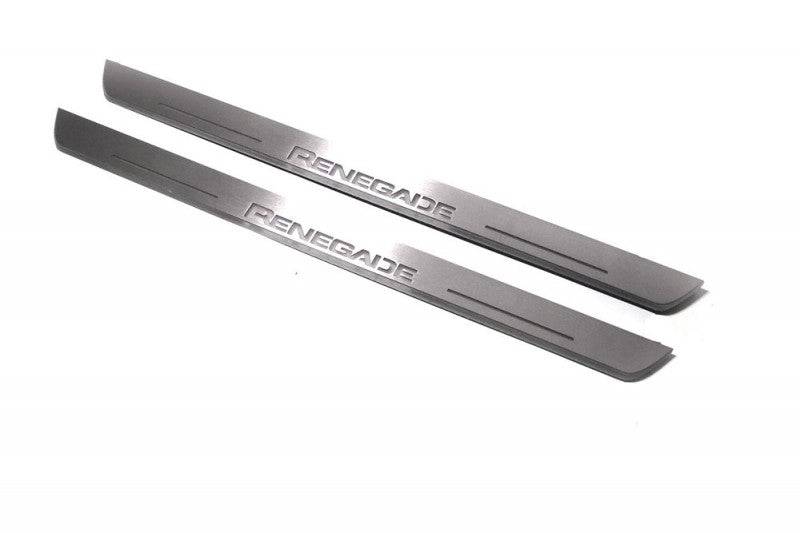 Jeep Renegade 2014+ LED Door Sill With Logo Renegade - Image 7