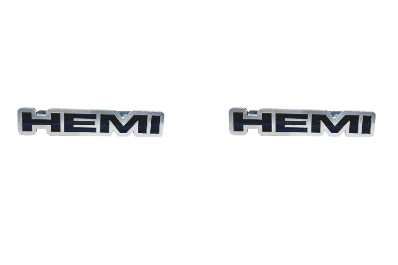 Jeep Stainless Steel Emblem & Badges set with Hemi logo - Image 3