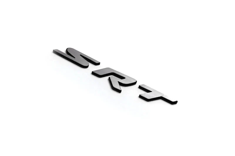 Jeep tailgate trunk rear 3D emblem with SRT logo (type MIXT) - Image 4