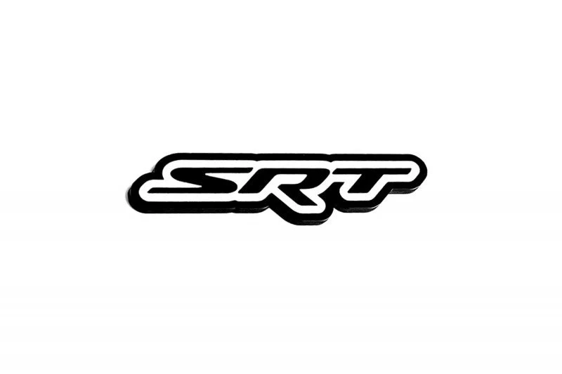 Jeep tailgate trunk rear emblem with SRT logo (type 2) - Image 5