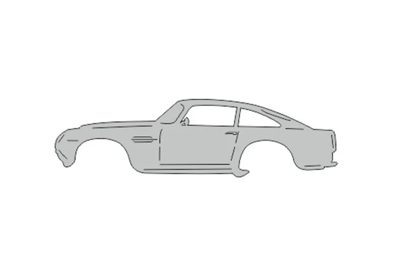Keychain Bottle Opener for Aston Martin DB4 1958-1963