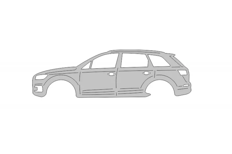 Keychain Bottle Opener for Audi Q7 II 2015+ - Image 2