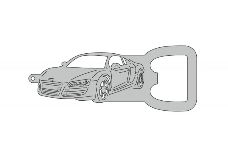 Keychain Bottle Opener for Audi R8 I 2006-2015