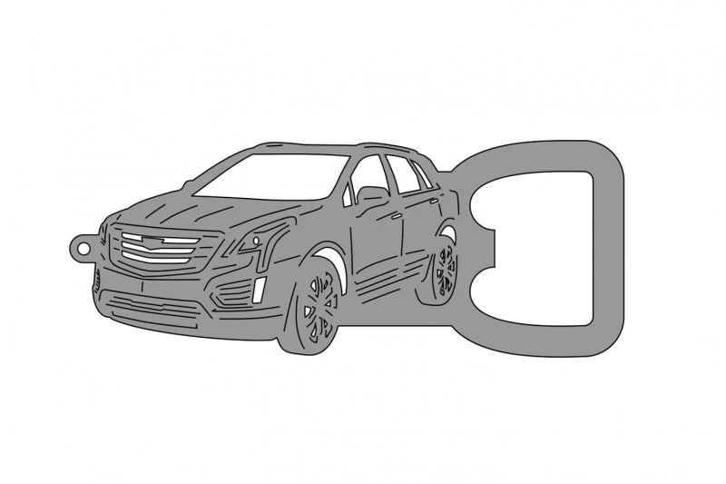 Keychain Bottle Opener for Cadillac XT5 2016+