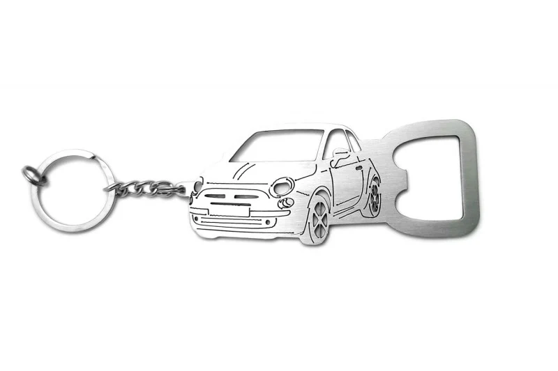 Keychain Bottle Opener for Fiat 500 2007+ - Image 4
