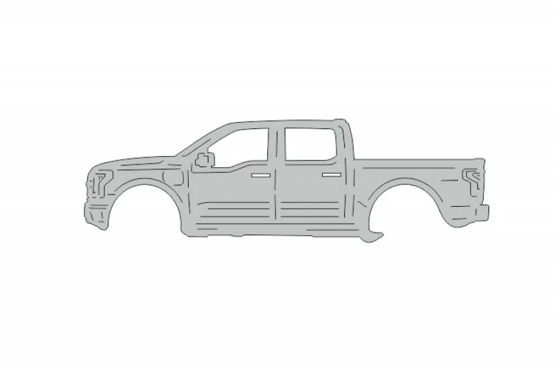 Keychain Bottle Opener for Ford F150 Lightning 2022+