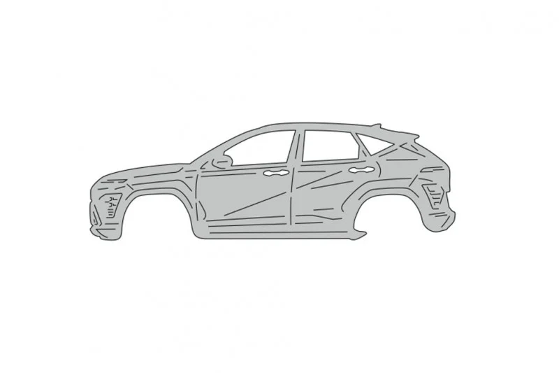 Keychain Bottle Opener for Hyundai Kona II 2022+