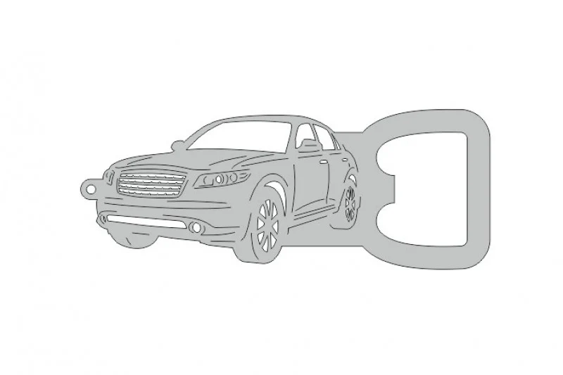 Keychain Bottle Opener for Infiniti FX 2003-2009