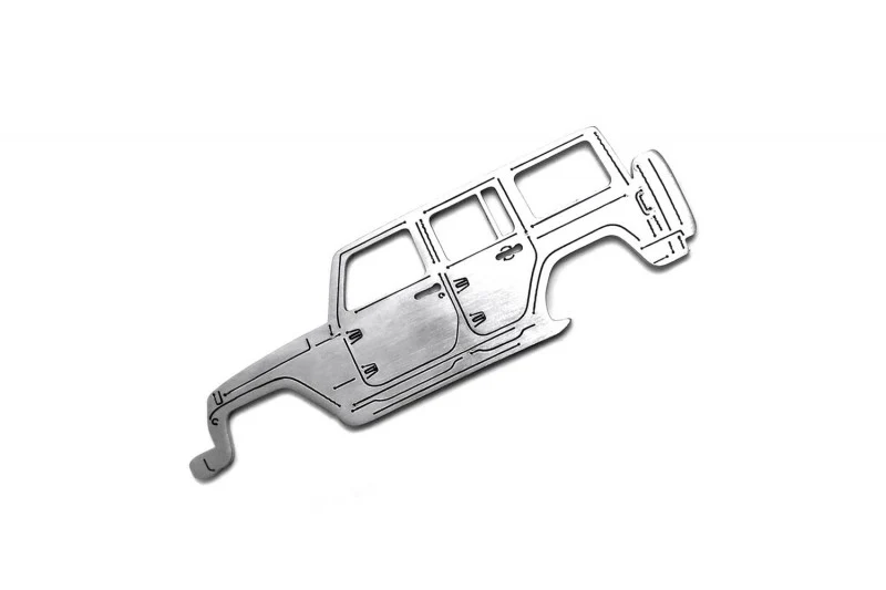 Keychain Bottle Opener for Jeep Wrangler JK 5D 2007-2018 - Image 5