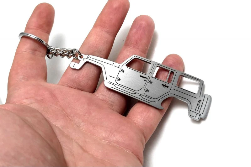 Keychain Bottle Opener for Jeep Wrangler JK 5D 2007-2018 - Image 6
