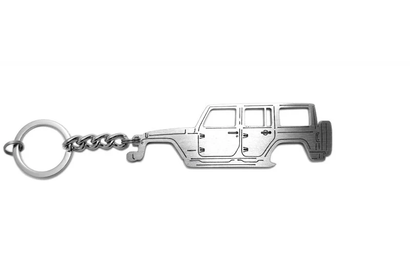 Keychain Bottle Opener for Jeep Wrangler JK 5D 2007-2018 - Image 9