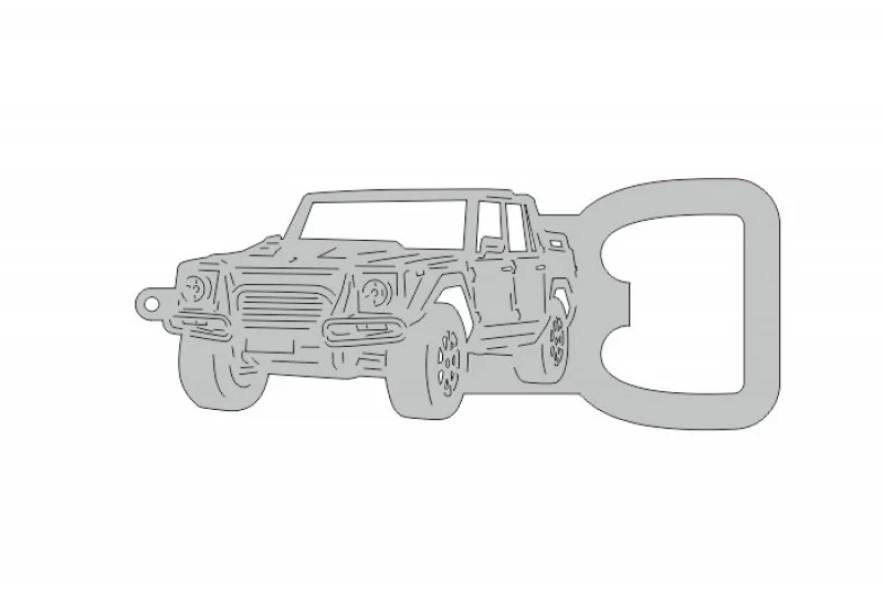 Keychain Bottle Opener for Lamborghini LM002 1986-1993
