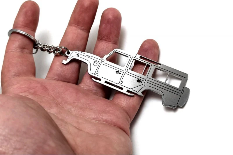 Keychain Bottle Opener for Land Rover Defender I 1983-2016 - Image 2