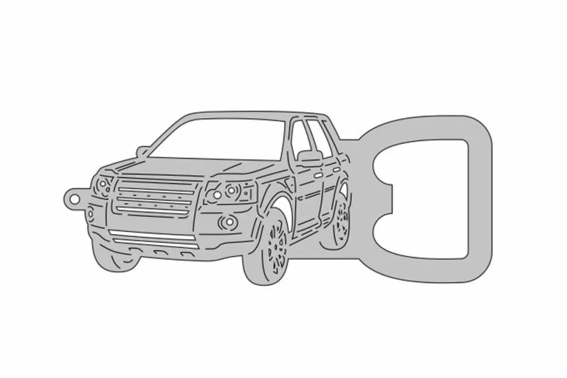 Keychain Bottle Opener for Land Rover Freelander II 2006+