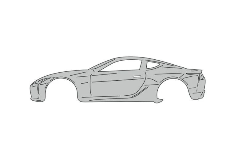 Keychain Bottle Opener for Lexus LC 2017+