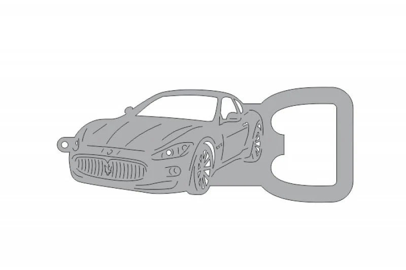 Keychain Bottle Opener for Maserati GranTurismo I 2007-2023