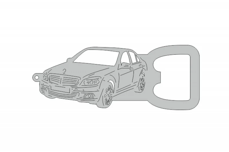 Keychain Bottle Opener for Mercedes C-Class W204 2007-2014