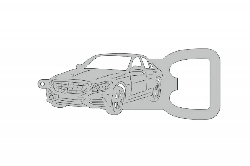 Keychain Bottle Opener for Mercedes C-Class W205 2014-2021