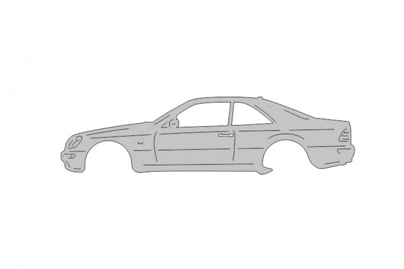 Keychain Bottle Opener for Mercedes CL-Class C140 1992-1998