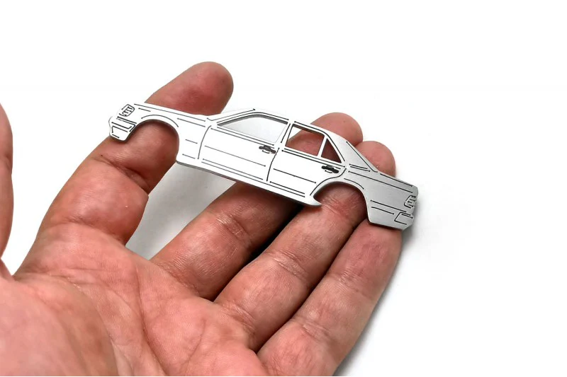 Keychain Bottle Opener for Mercedes E-Class W124 1985-1996 - Image 2