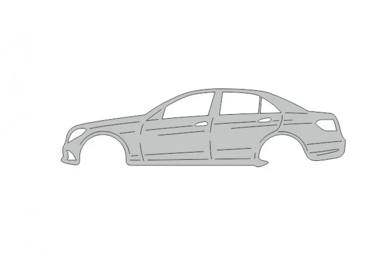 Keychain Bottle Opener for Mercedes E-Class W212 2009-2016